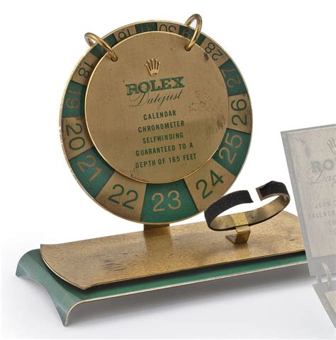 vintage Rolex window displays